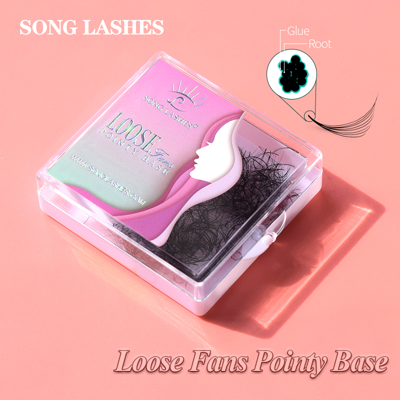 Eyelash Extension Korean Style - Canção cílios Promade Fans 3D-10D07Pointy base