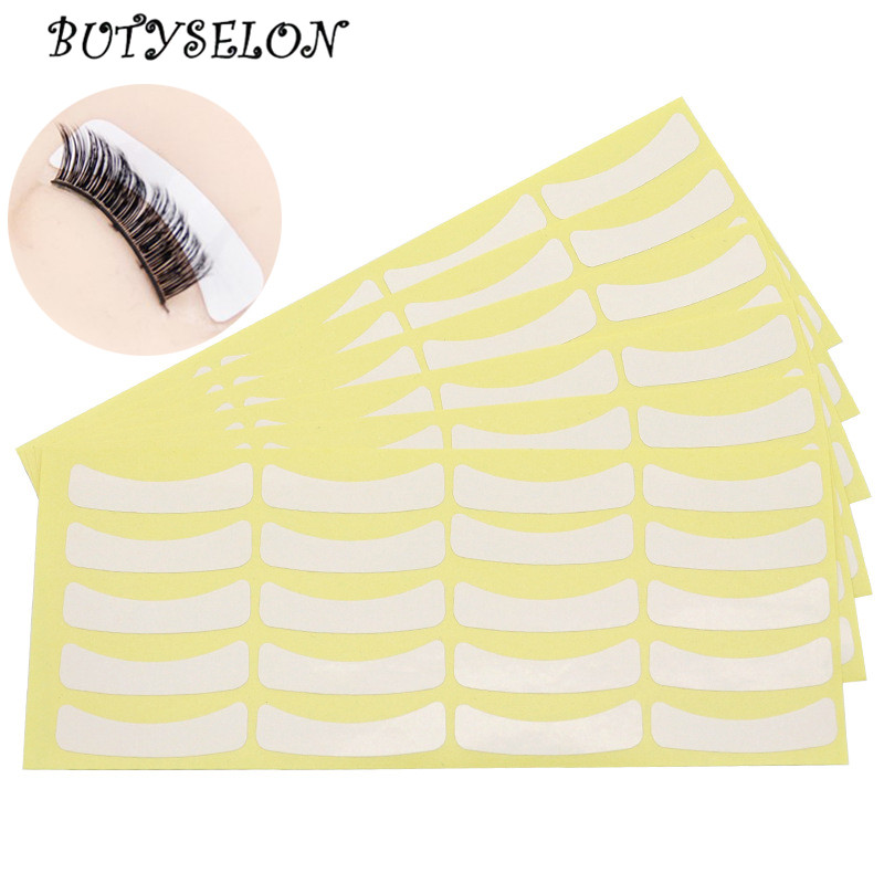 Eyelash Extension Equipment - 100 pares de remendos de papel