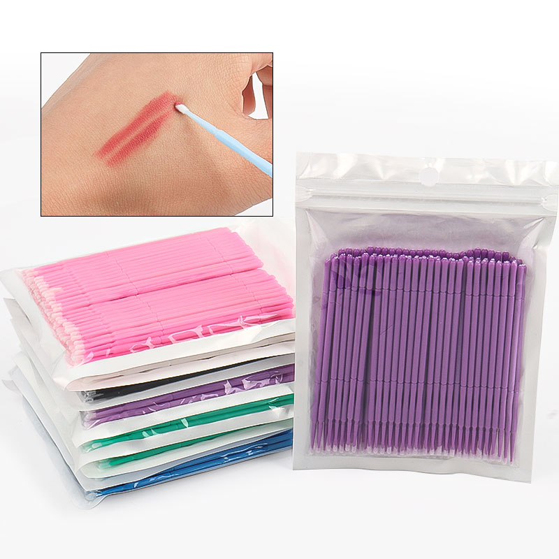 Eyelash Extension Options - 100 pçs/saco bambu cílios extensão limpeza