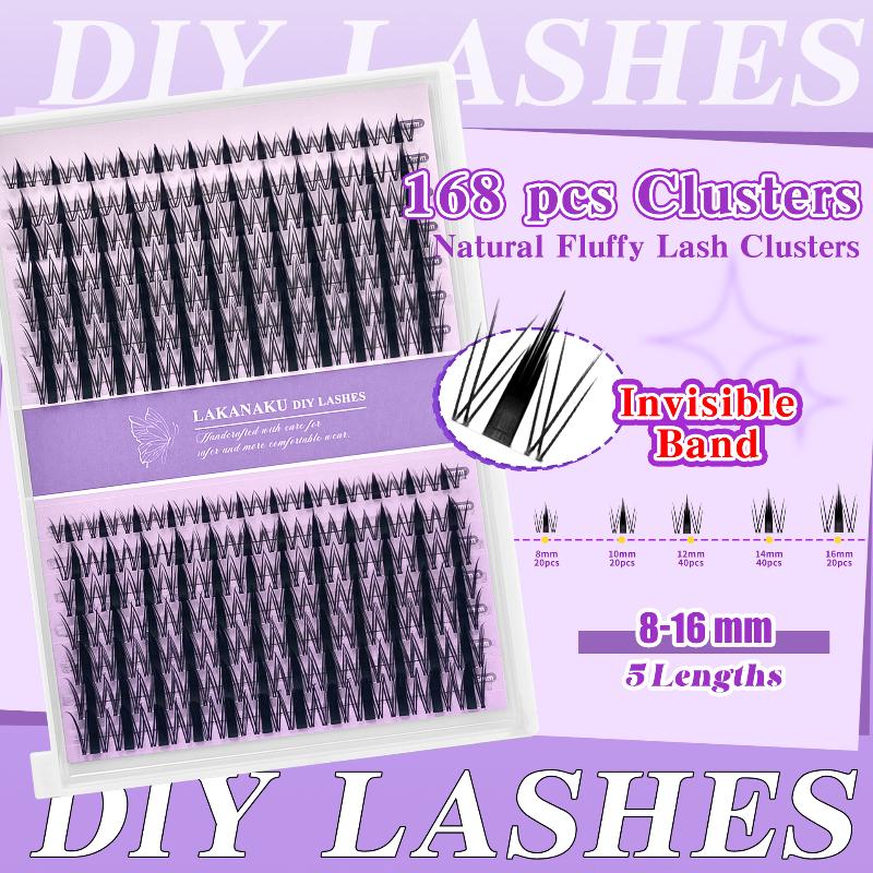 Eyelash Extension Equipment - Cílios Naturais em Cachos Individuais, Fofos