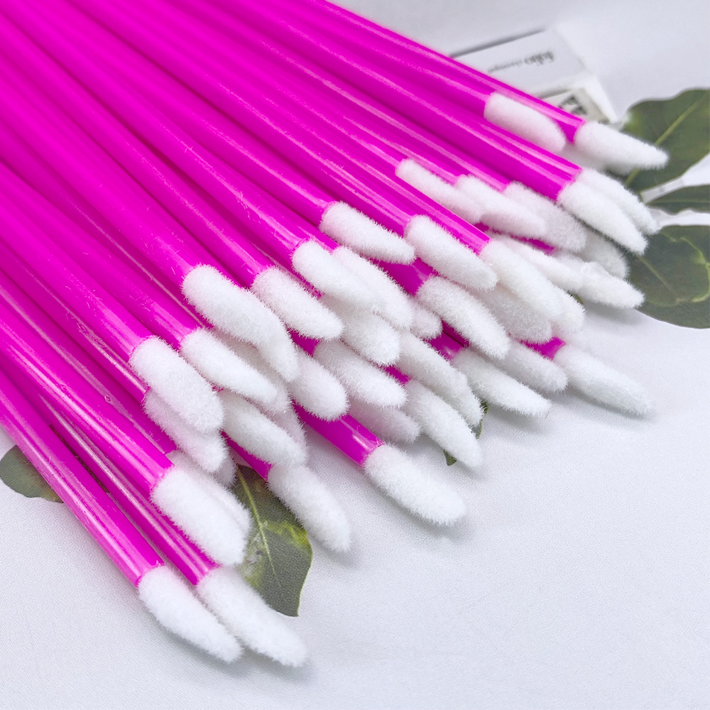 100 pçs escova labial descartá - Eyelash Extension Options avaliação e preço