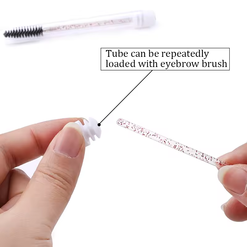 Tubo de escova de cílios com e - Eyelash Extension Options avaliação e preço
