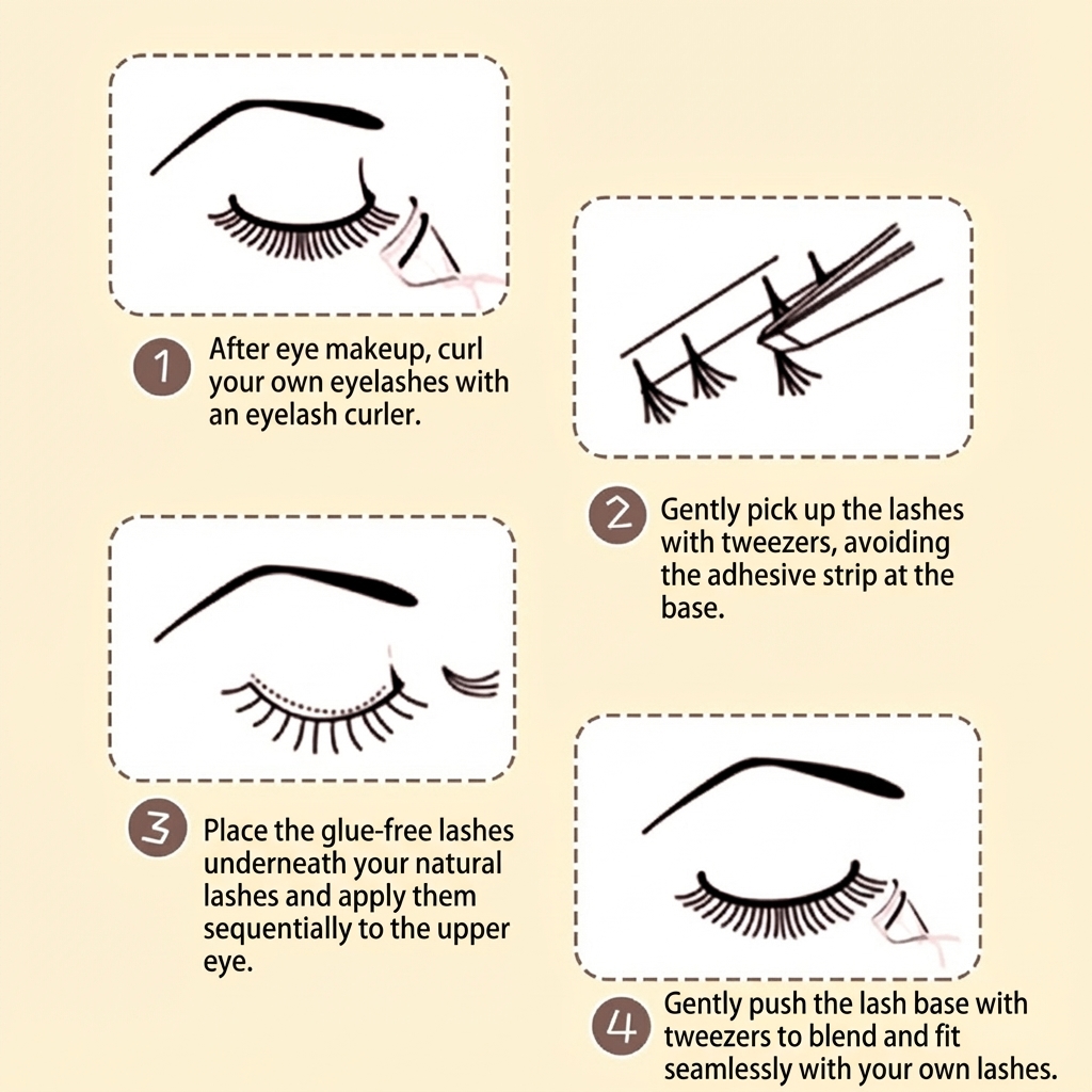 Extensão de cílios estilo core - Eyelash Extension Korean Style avaliação e preço